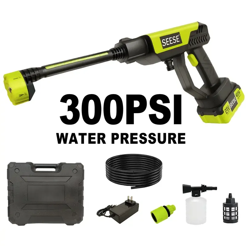 Cordless high-pressure washer