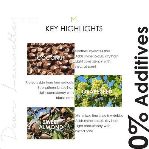 Minyak Kastor Asli 100% Castor Oil First Grade Kualiti Tinggi Hair Oil Minyak Rambut untuk Tumbuh Rambut Gugur Haircare Minyak Urut Treatments Koko