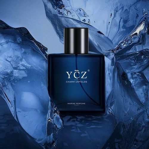 YCZ Midnight Gentleman Eau de Parfum for Men 50ml Lasting Oriental Woody Scented Cologne with Vanilla Orchid Sandalwood Notes Marine Perfume Edp Fragrance