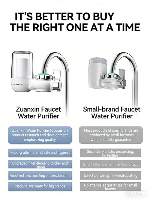 Splash Guard Faucet Filter Extender Universal Tap Water Purifier Adapter for Home Use