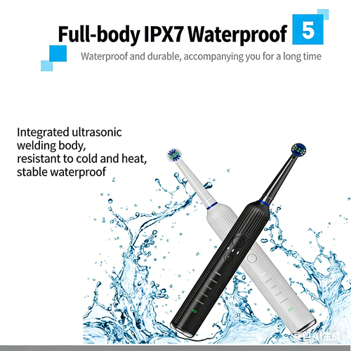 Rotating Electric Toothbrush with Long Battery Life and Ultrasonic Technology