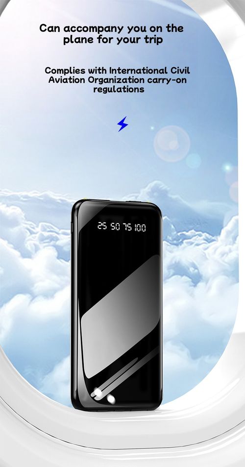 Hot-selling Ultra-Thin Wired Power Bank 20000mAh Fast Charging Universal Portable Power Bank
