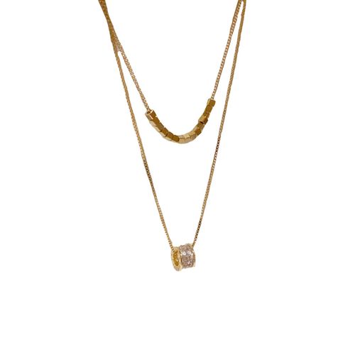 New Elegant Double-Layer Waist-Shaped Necklace for Women
