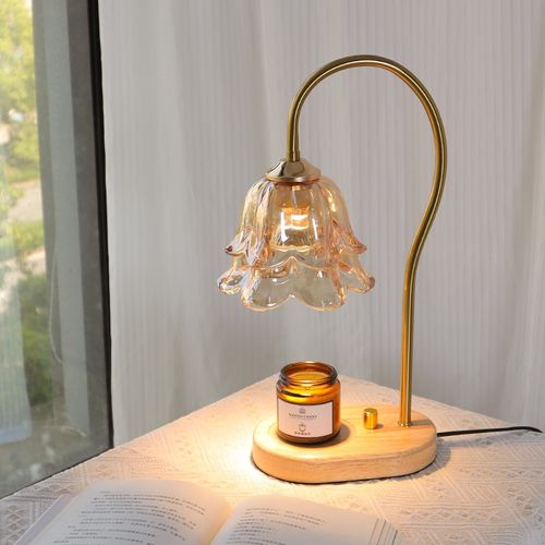 Lily of the Valley Scented Candle Warmer French Vintage Bedside Lamp