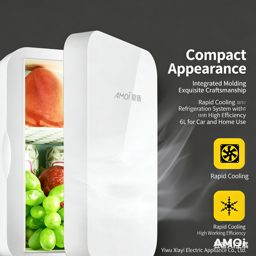 🔥New Xiaxin Car Refrigerator, Home Mini Fridge, Portable Cooler