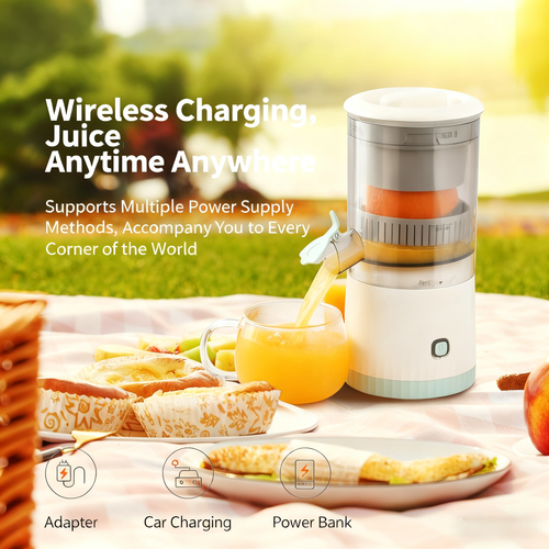 Fully Automatic Juicer Home Use Compact Multi-Function Pulp-Juice Separation Baby Food Wireless Portable Pure Juice