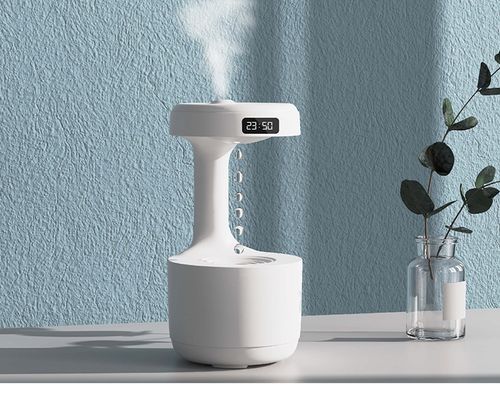 Anti-Gravity Water Drop Reverse Flow Humidifier