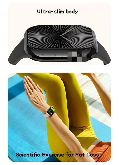 S10 Smartwatch with Heart Rate, Blood Pressure Monitoring, Bluetooth, NFC, Call Function, and Fitness Activity Notifications