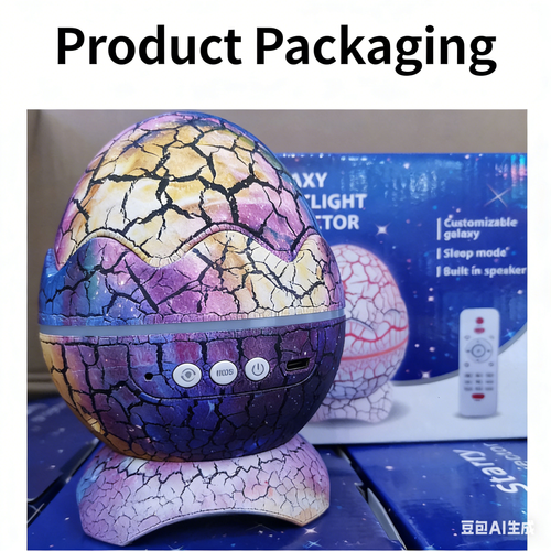 Dinosaur Egg Starry Sky Lamp Milky Way Nebula Aurora Projection Light Bluetooth Music Starry Night Aurora Night Light