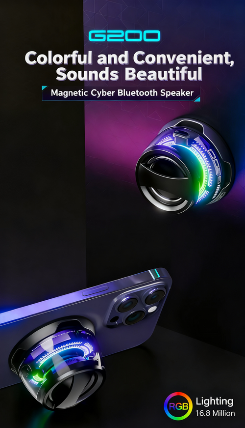 Multi-Function Magnetic Bluetooth Speaker