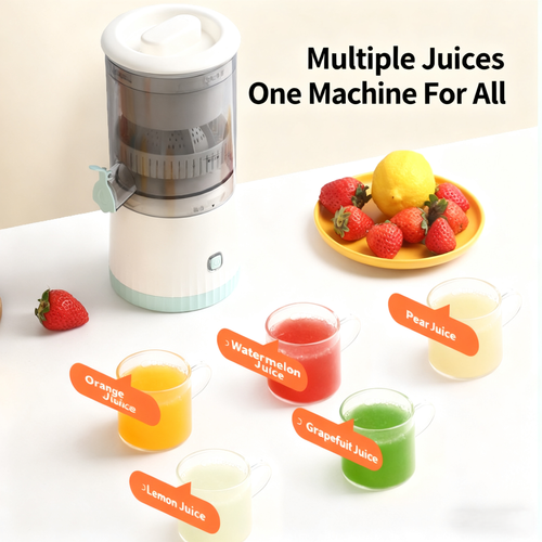 Fully Automatic Juicer Home Use Compact Multi-Function Pulp-Juice Separation Baby Food Wireless Portable Pure Juice