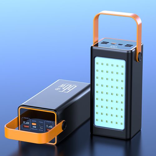 Outdoor Camping Light & Fast-Charging Power Bank: 30,000mAh Ultra-High-Capacity Portable Power Bank