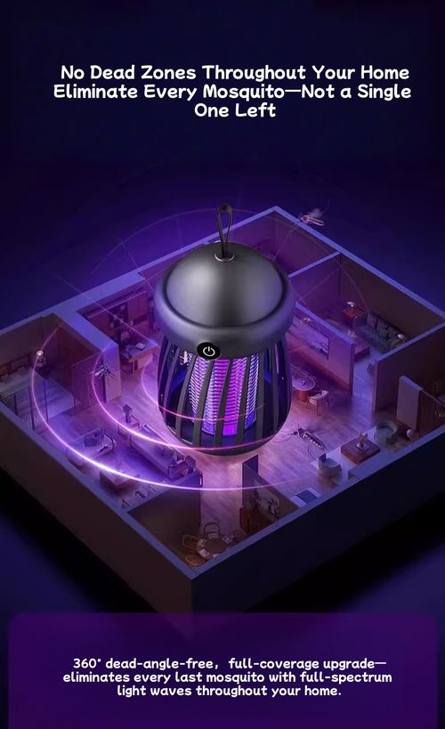 Mosquito Killer Lamp Indoor Household Plug-in Electric Mosquito Repellent Fly Killer Lamp Commercial Fly Trap Electric Shock LED Lure Garden Powerful