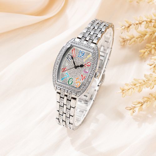 Exquisite Baby's Breath Bracelet with Waterproof Women's Watch