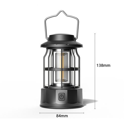 New Outdoor Camping Light, Ambiance Tent Light, Retro Handheld Lantern