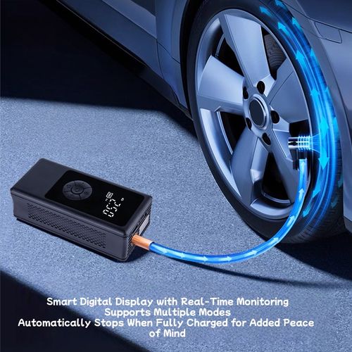 New Portable Car Air Pump—Electric Handheld Tire Inflator