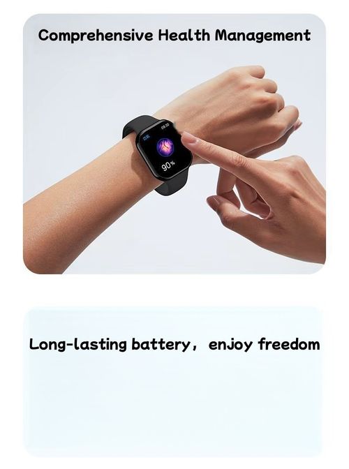 S10 Smartwatch with Heart Rate, Blood Pressure Monitoring, Bluetooth, NFC, Call Function, and Fitness Activity Notifications