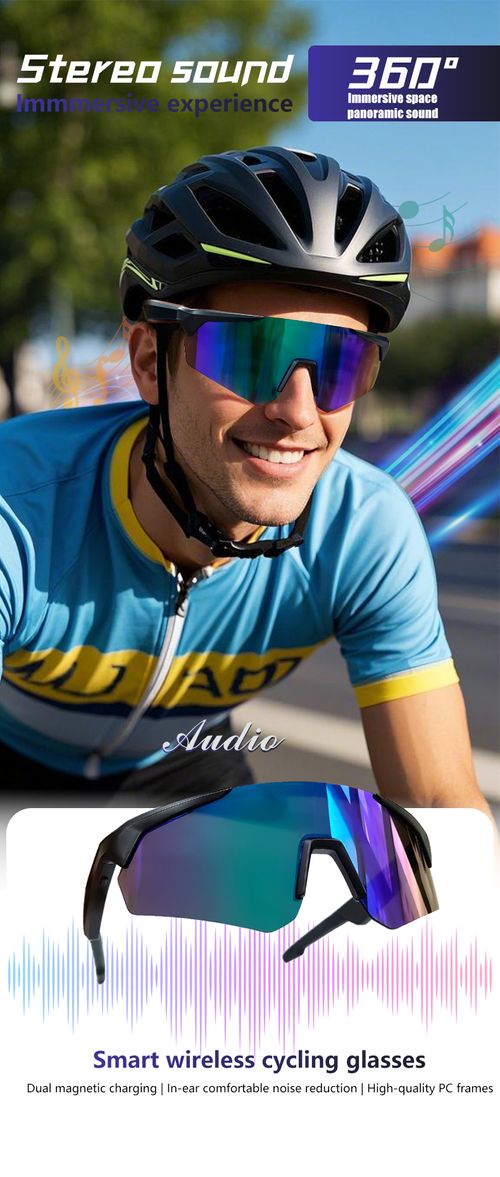 ✨QY Pro2 Cycling Smart Glasses with AI Translation
