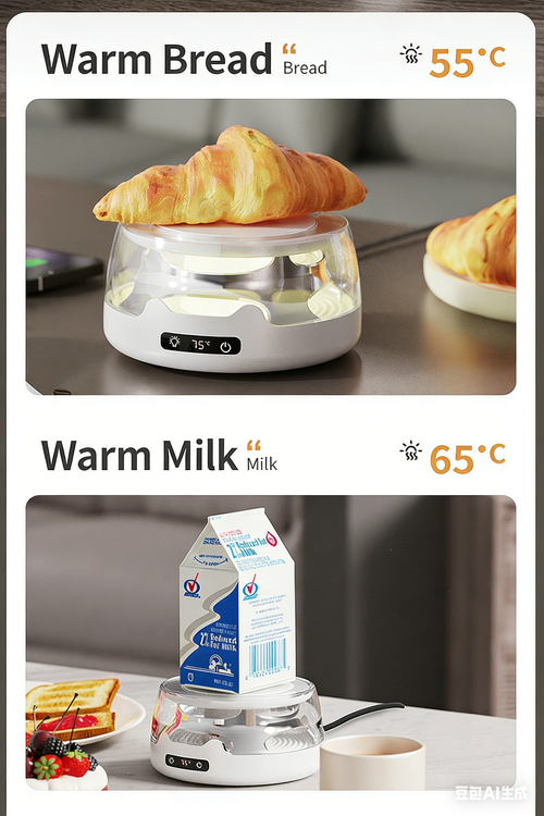 Fourth-Generation Smart Heating Coaster Home Use Constant Temperature Coaster Office Coffee Warmer Ambient Lighting