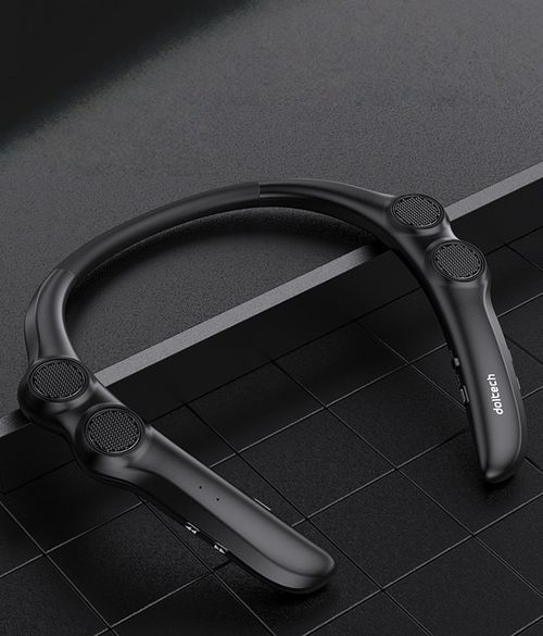 Trending Bluetooth Neckband Speaker Outdoor Portable Neck-Worn Speaker Mini Subwoofer Sound System
