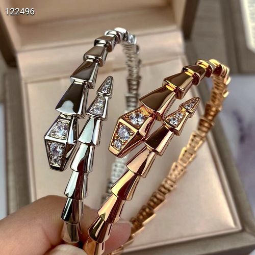 Snake-Style Bracelet Women's Luxury Fashion Jewelry High-End Rose Gold Bracelet