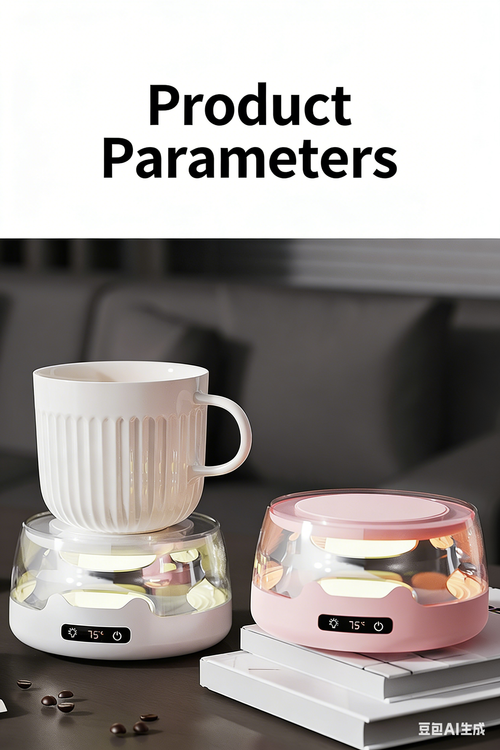 Fourth-Generation Smart Heating Coaster Home Use Constant Temperature Coaster Office Coffee Warmer Ambient Lighting