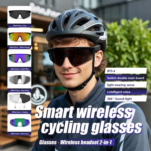 ✨QY Pro2 Cycling Smart Glasses with AI Translation