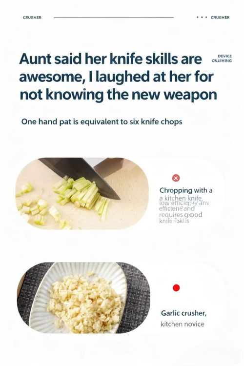 Garlic Press & Mincer Kitchen Garlic Paste Maker Manual Garlic Crusher Multi-Function Vegetable Chopper Home Kitchen Essential