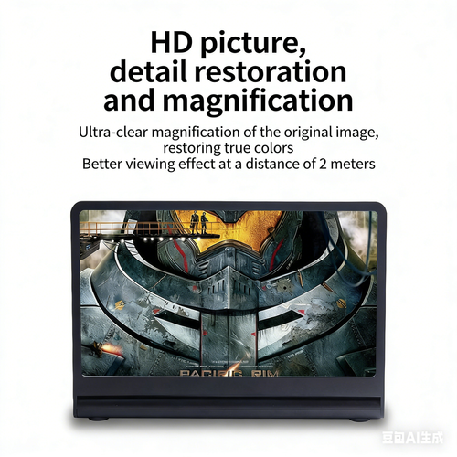 F12 Bluetooth Speaker with Phone Screen Magnifier - Hot-Selling HD 3D Video Stand