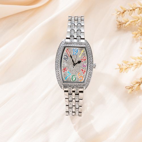 Exquisite Baby's Breath Bracelet with Waterproof Women's Watch