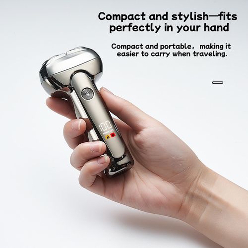 New Men's Electric Shaver Portable Mini Shaver Compact Smart Beard Trimmer