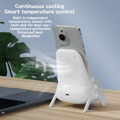 Creative Phone Stand Vertical Mini Chair Wireless Charger Lazybones Phone Holder Drama-Watching Support Stand