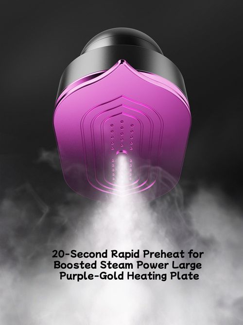 Handheld Steam Iron Portable Home Use Handheld Ironing Machine Mini Compact Rotating Folding Iron