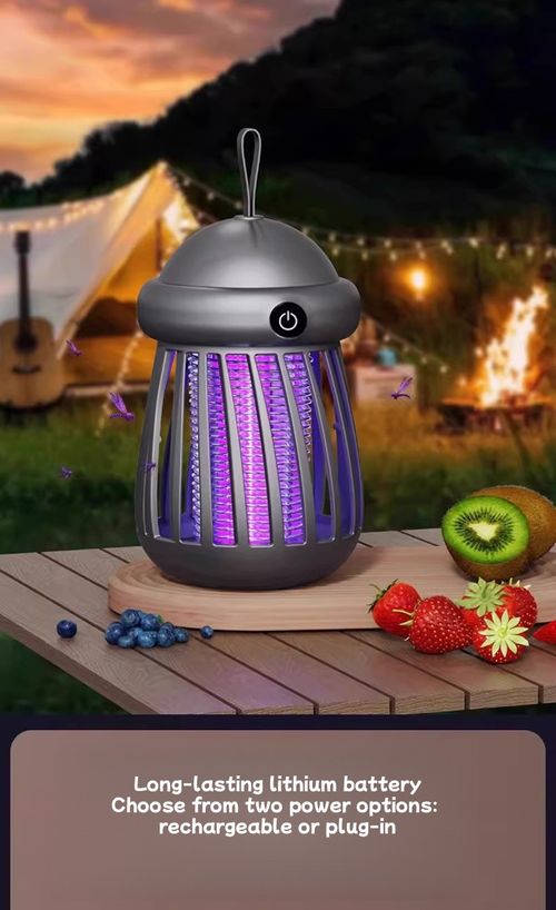 Mosquito Killer Lamp Indoor Household Plug-in Electric Mosquito Repellent Fly Killer Lamp Commercial Fly Trap Electric Shock LED Lure Garden Powerful