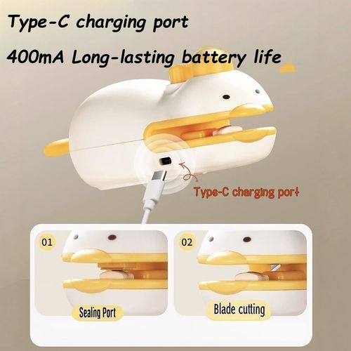 Magnetic Duckling Rechargeable Sealing Machine