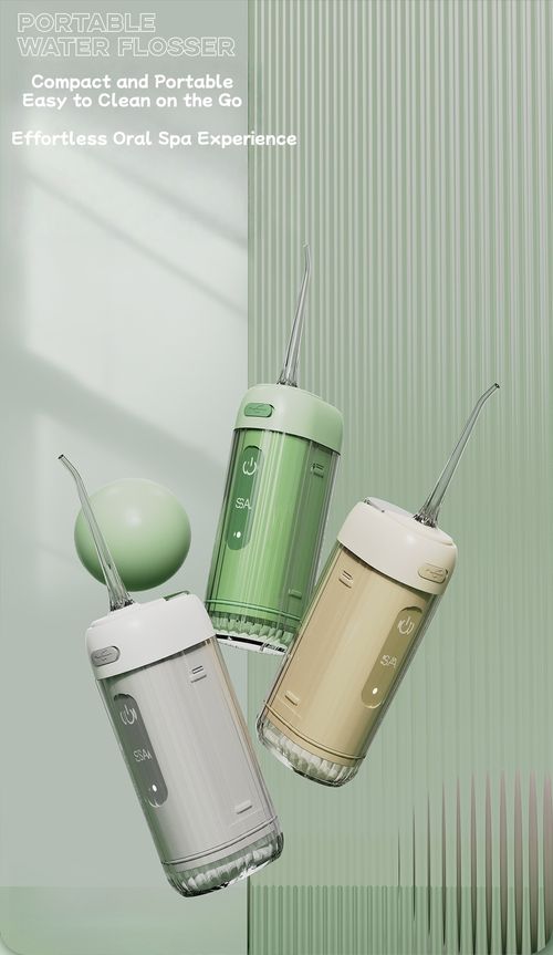 Electric Water Flosser Portable Mini Dental Cleaner Water Flosser for Tartar Removal Oral Cleaning