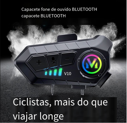 Y10 fone de ouvido para capacete de motocicleta com dente azul - comunicação fone de ouvido para capacete de motocicleta com dente azul