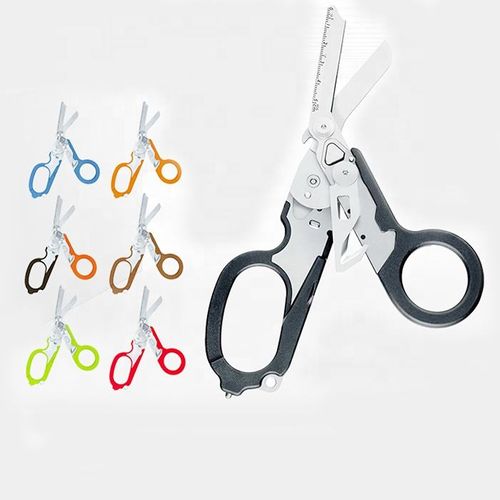 Portable Pliers Outdoor Survival Gear Tools Stainless Steel Retractable Pliers Folding Scissors