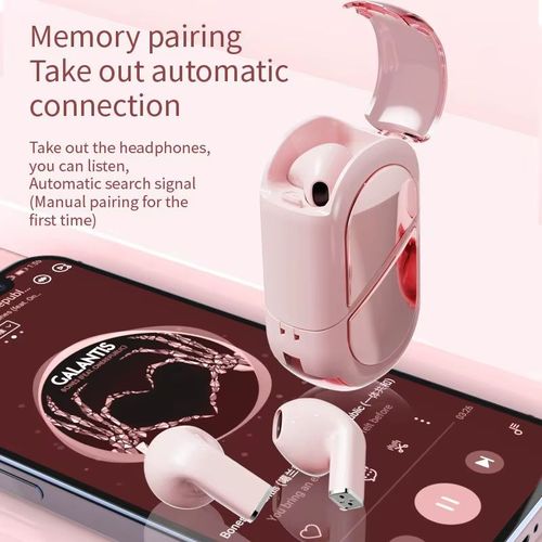 Heart-shaped Wireless Bluetooth Earphones