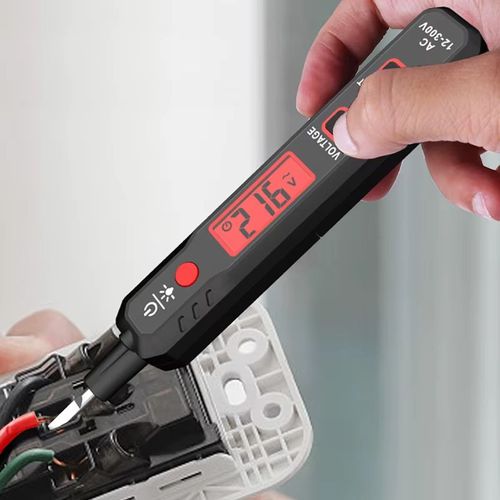 Electronic digital display test pen