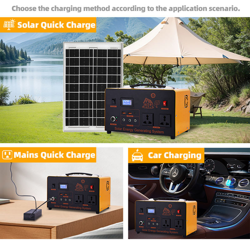 Complete 220V Outdoor Compact All-in-One Lithium-Ion Generator for Residential Solar PV Power Systems