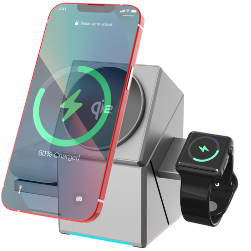 Magnetic Vacuum Screen Mount for Cars and Phones: 360-Degree Foldable Zinc Alloy Mount