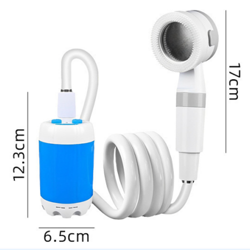 Portable Camping Shower with Wireless Charging Water Pump—The Ultimate Outdoor Bathing Solution