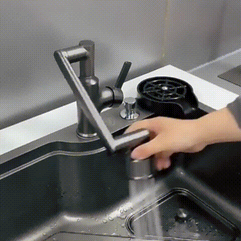 Modern Mechanical Arm Universal Faucet Extension Water Spout Bubbler Universal Joint Anti-Splash Device Rocker Arm Universal