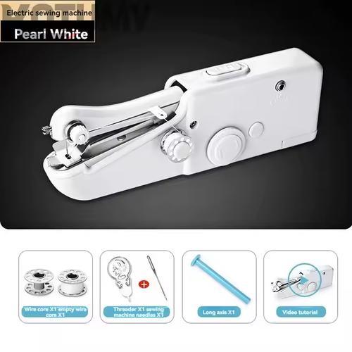 Portable household electronic mini hand sewing machine