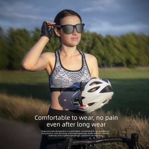 Smart Bluetooth Sunglasses Polarized Lens Lightweight and Anti slip Design