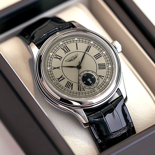 Men's Quartz Wristwatch, High-Definition Dial, Leather Strap, Classic, Stylish, Waterproof