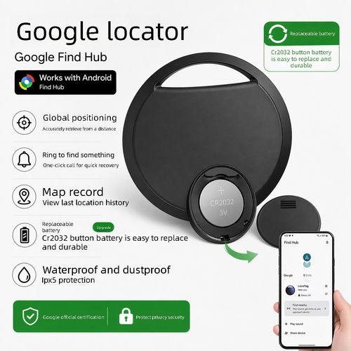 Google Find HUB Tracker Anti-Lost Tag Android iTag Locator Pet Anti-Lost Tracker