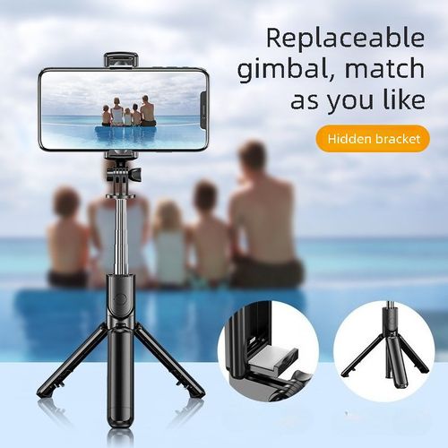 Bluetooth Selfie Stick Universal Tripod, Supports Horizontal and Vertical Shooting, Phone Stand, Photography Accessories