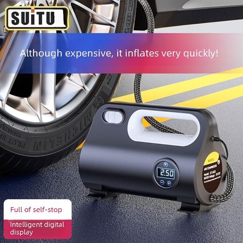 New Car Air Pump Tire Inflator High Power Inflator Portable Digital Smart Air Compressor